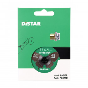 Disco da taglio diamantato Distar 45x0,45x5,8H/3,2-3,0F Butterfly