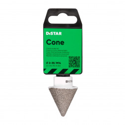 Platorello diamantata Cone 2-35/M14