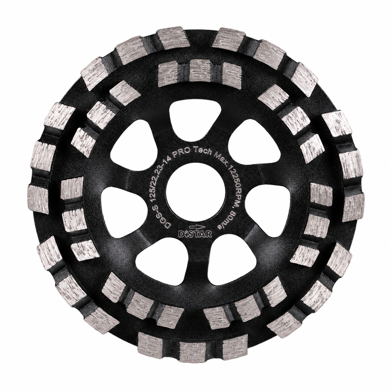 Platorello diamantato DGS-S 125x22,23 PRO Tech