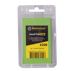 Spugna diamantata lucidante a mano, galvanizzata HAND PAD UNI #200