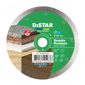 Disco da taglio diamantato 1A1R 125 Granite Premium