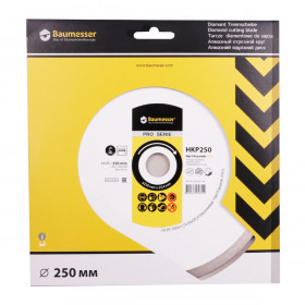 Disco da taglio diamantato 1A1R 250 Hart Keramik PRO