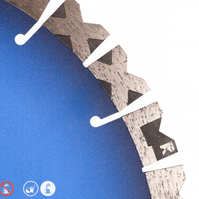 Disco da taglio diamantato 1A1RSS 350 XXL