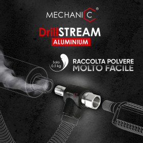 DrillSTREAM Aluminum 1 1/4UNC(IN)X1 1/4UNC(OUT)