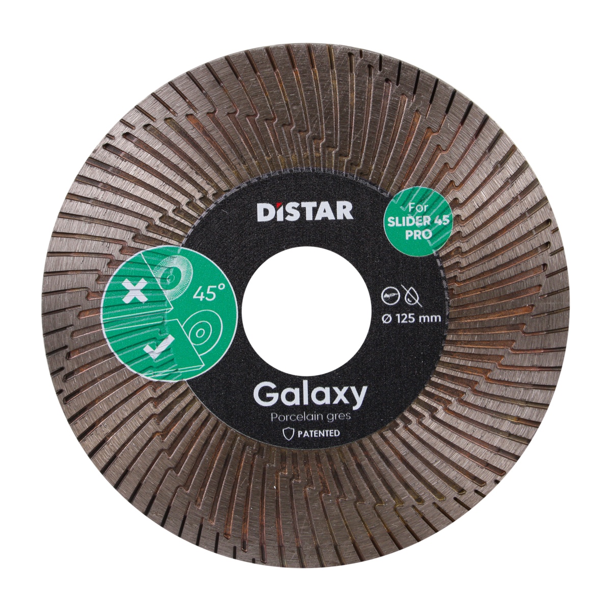 Disco da taglio diamantato 1A1R 125x30 Galaxy