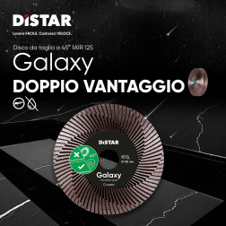 Disco da taglio diamantato Distar 125x30x22,23 Galaxy