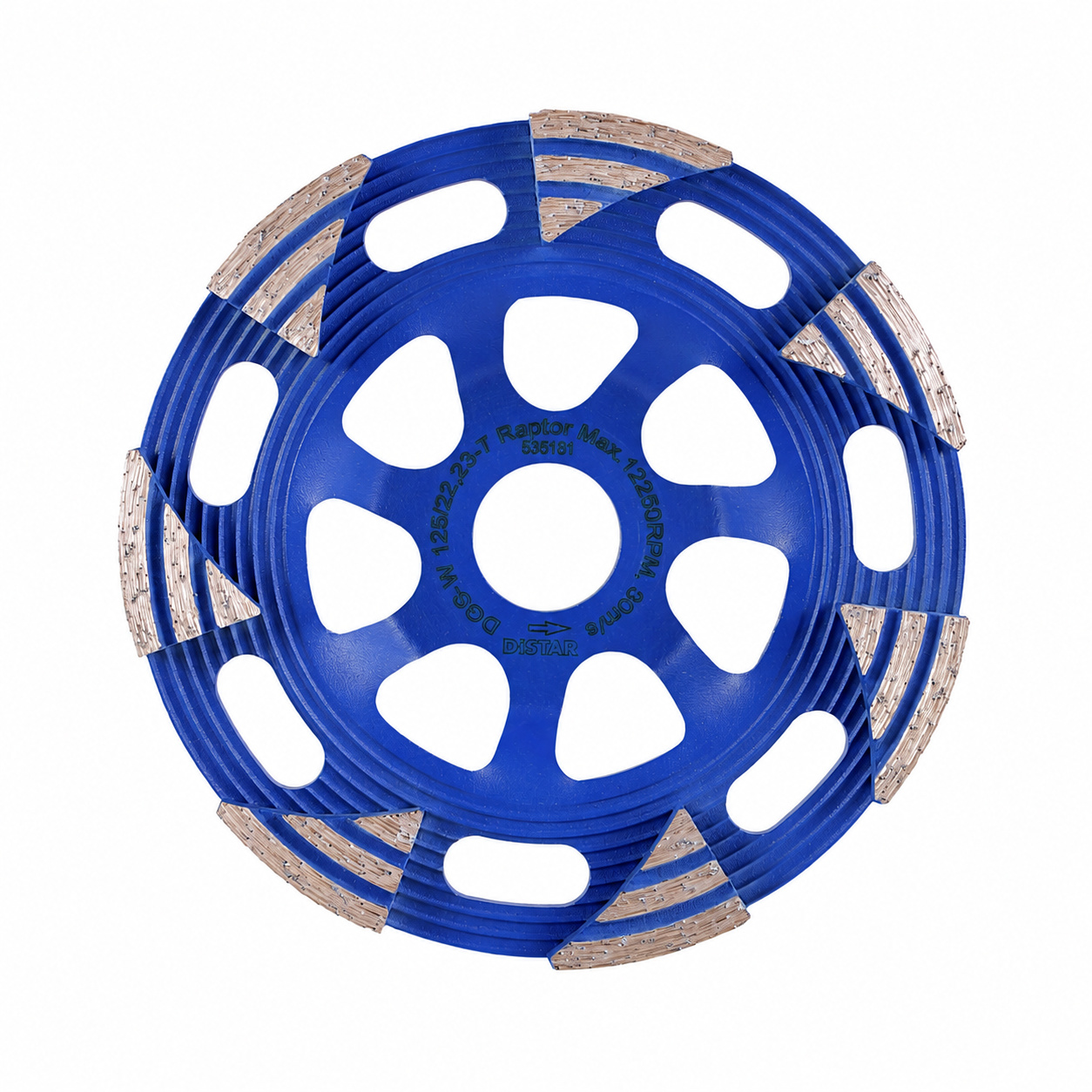 Platorello diamantato DGS-W 125 Raptor