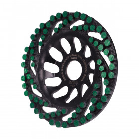 Platorello diamantato DGS-S 125/22,23-77 Green Point