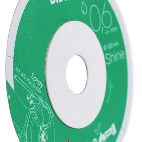 Disco da taglio diamantato 1A1R 125x0,6x6x22,23 Shine