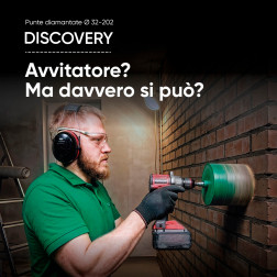 Foretto Diamantato Distar 112x150-8xM16 Discovery