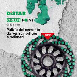Platorello diamantato DGS-S 125/22,23-77 Green Point