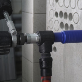 DrillSTREAM Aluminum 1 1/4UNC(IN)X1 1/4UNC(OUT)