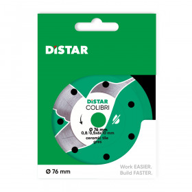 Disco da taglio diamantato Distar 76x10H Colibri