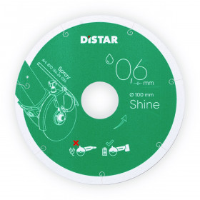 Disco da taglio diamantato 1A1R 101,6x0,6x5x22,23 Shine