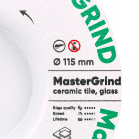 Disco da taglio diamantato 115x1,8/1,5x30x22,23 MasterGRIND