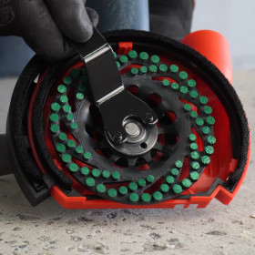 Platorello diamantato DGS-S 125/22,23-77 Green Point