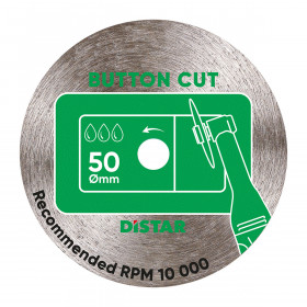 Disco da taglio diamantato Distar 50x0,8x5,8 ButtonCut