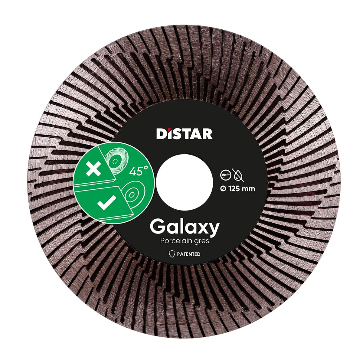 Disco da taglio diamantato Distar 125x30x22,23 Galaxy