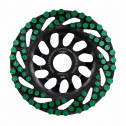Platorello diamantato DGS-S 125/22,23-77 Green Point