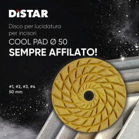 Dischi da lucidatura diamantati 50x3x7 CoolPAD 3