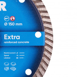 Disco da taglio diamantato Turbo 150 Extra