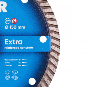 Disco da taglio diamantato Turbo 150 Extra