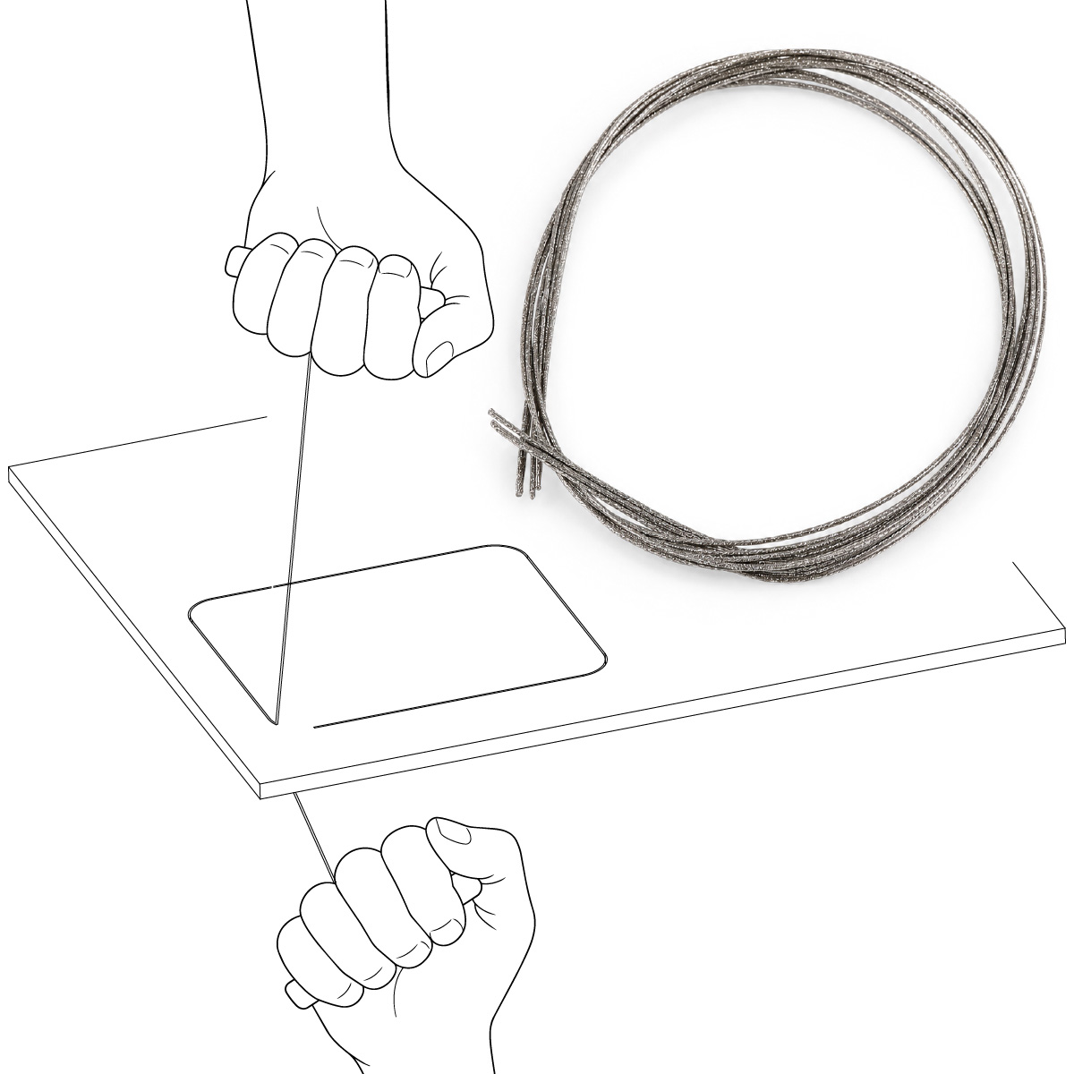 Filo diamantato Cord