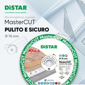 Disco da taglio diamantato 1A1R V 76x0,8x10 MasterCUT