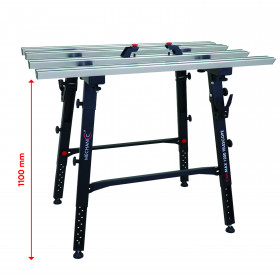 Banco da lavoro per piastrellisti CeraMAX 1200 TELESCOPE 2.0