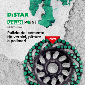 Platorello diamantato DGS-S 125/22,23-77 Green Point
