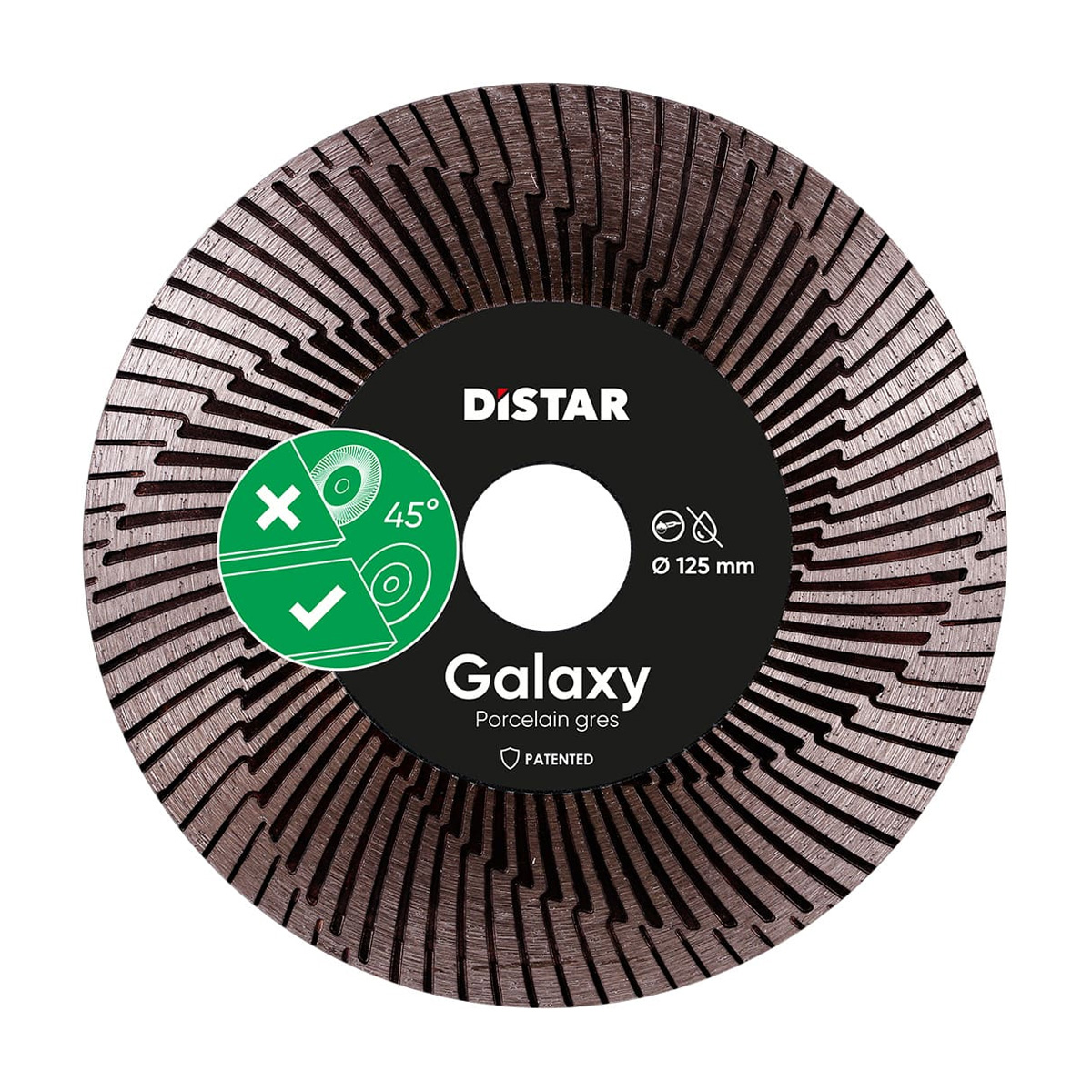 Disco da taglio diamantato Distar 125x30x22,23 Galaxy