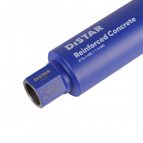 Foretto Diamantato DDS-W 72x450x1 1/4 UNC Reinforced concrete