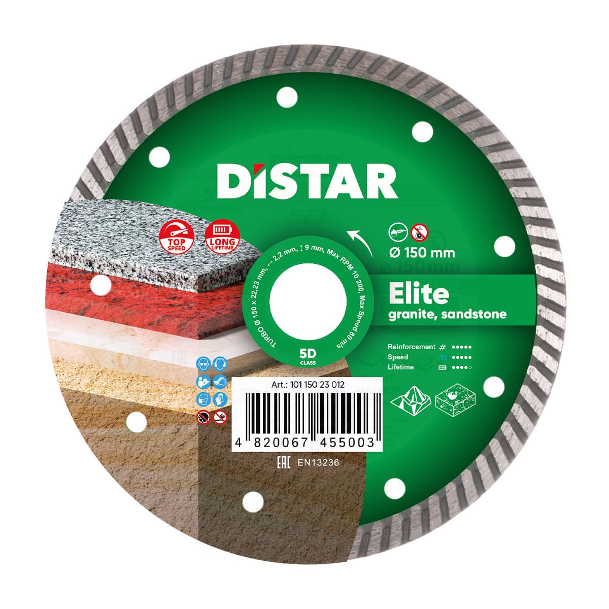 Disco da taglio diamantato Turbo 150 Elite