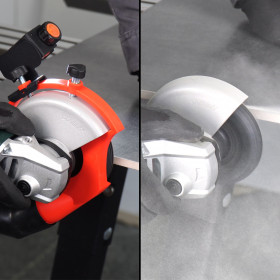 Protezione da taglio per la lucidatura di EdgeDUSTER 115-125