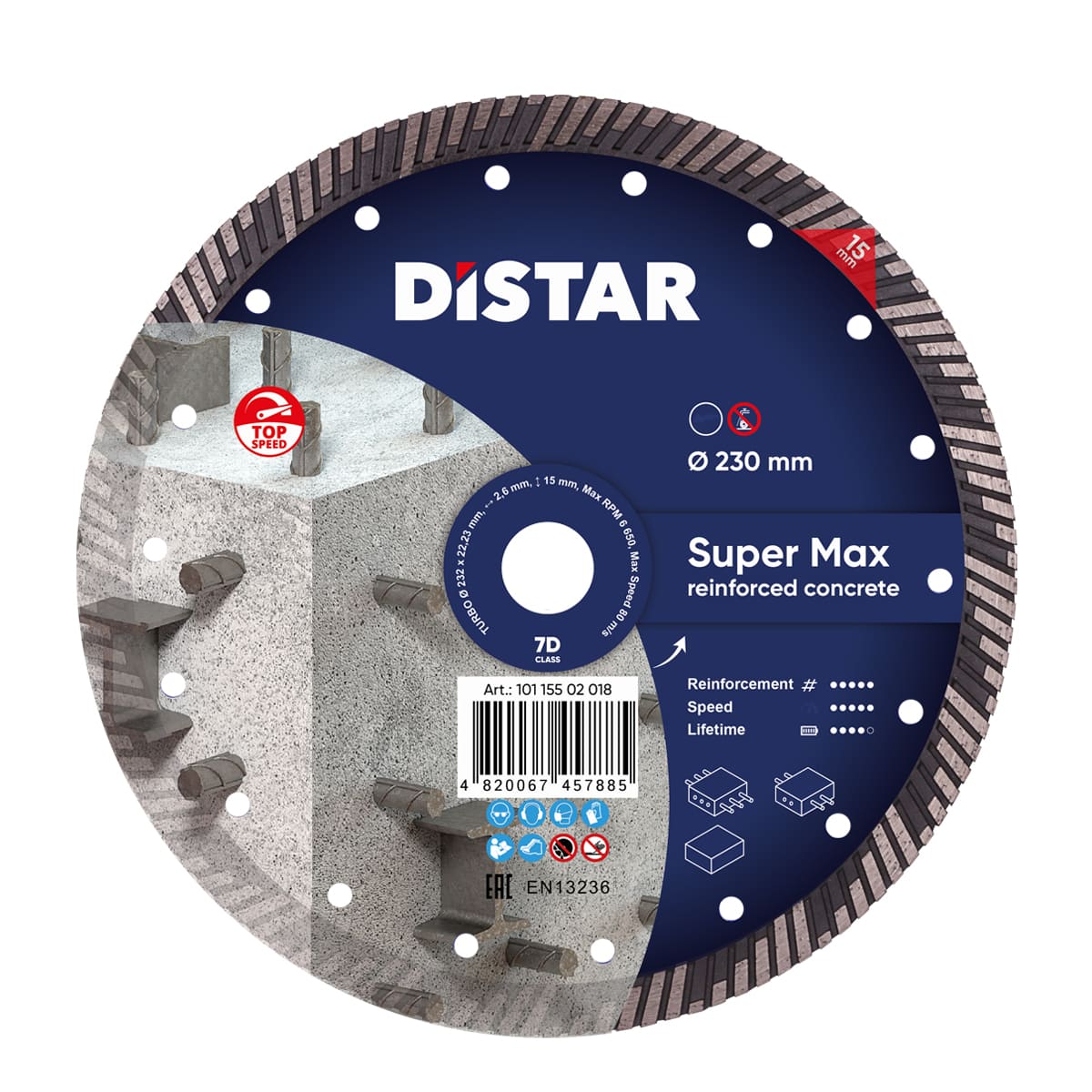 Disco da taglio diamantato Turbo 232 Super Max