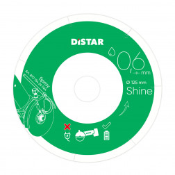 Disco da taglio diamantato 1A1R 125x0,6x6x22,23 Shine