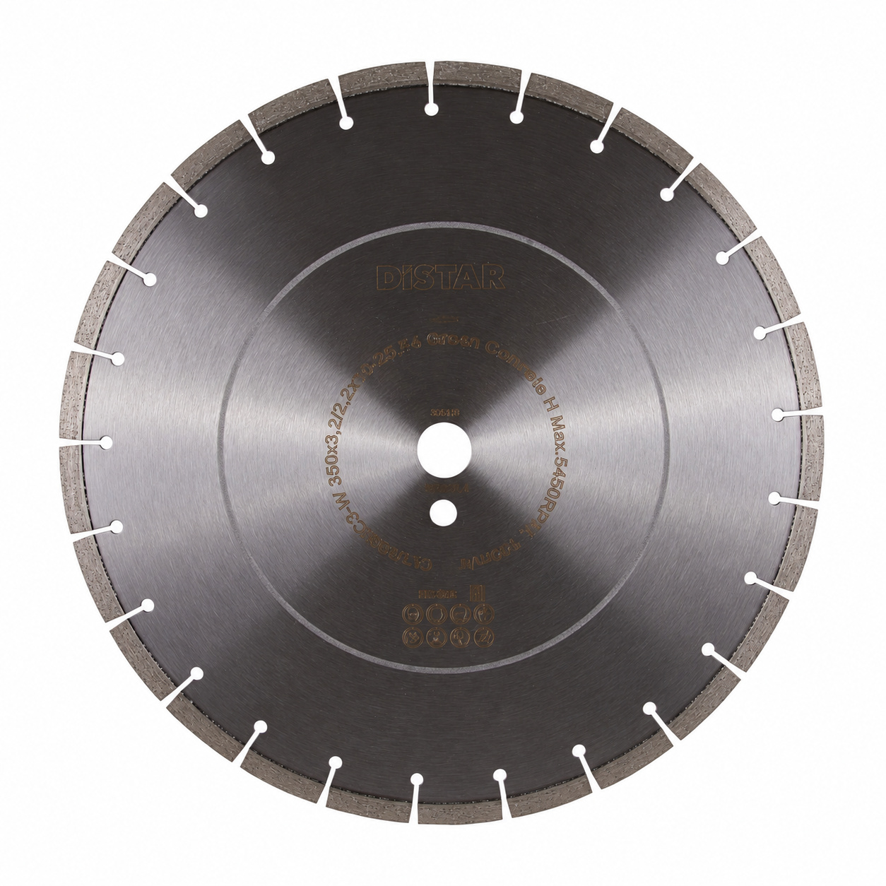 Disco da taglio diamantato 1A1RSS 350 Green Concrete H