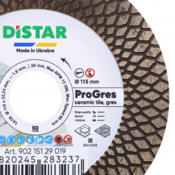 Disco da taglio diamantato 1A1R 115x1,9x8/20x22,23 PRO Gres