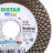 Disco da taglio diamantato 1A1R 115x1,9x8/20x22,23 PRO Gres